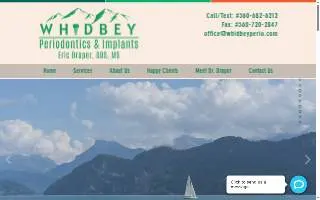 Whidbey Periodontics and Implants: Eric R. Draper, DDS, MS website