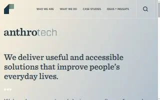 Anthro-Tech, Inc. website