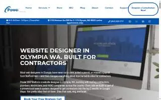 Power 360 Media website