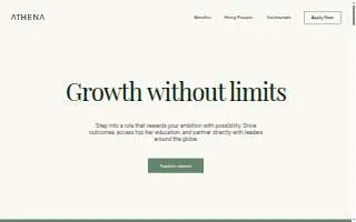 Athena Day Spa of Hazel Dell website