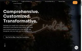 Evolution Health, Hormone Replacement and Weight Loss Therapy for Men and Women of Othello website