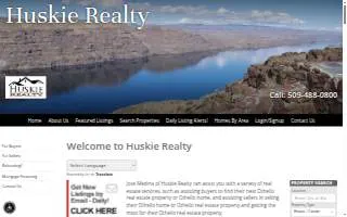 Huskie Realty Services website
