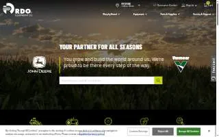 RDO Equipment Co. website