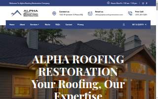 Alpha Roofing Restoration