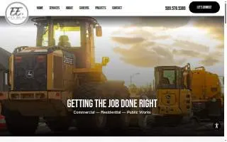 Ellison Earthworks LLC website