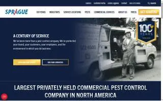 Sprague Pest Solutions of Pasco website