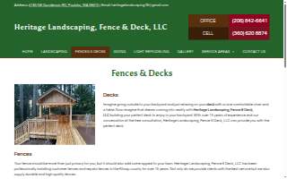 Heritage Landscaping, Fence & Deck LLC
