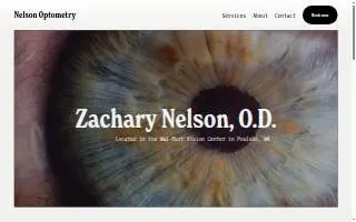 Nelson Optometry LLC website