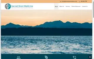 Sacred Root Medicine - Acupuncture & Naturopathic Care website