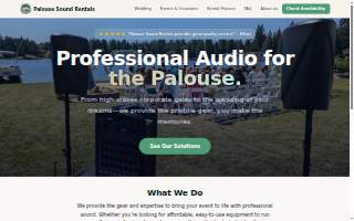 Palouse Sound Rentals