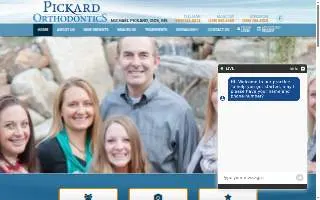 Pickard Orthodontics of Pullman website