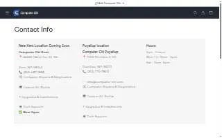 Computer Citi of Puyallup website