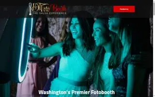 DTFoto Booth LLC website