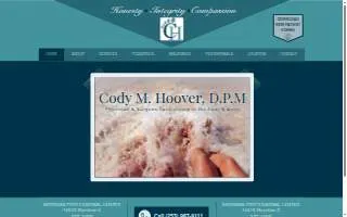 Hoover Podiatry of Puyallup website
