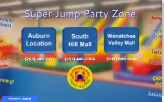 Super Jump Party Zone website