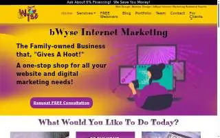 bWyse Internet Marketing & Social Media Consulting website
