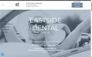 Eastside Dental of Redmond website