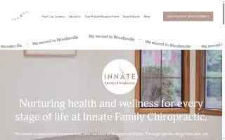 Innate Family Chiropractic of Redmond website
