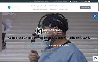 K1 Implant Choice website