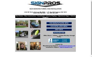 Sign Pros. Inc