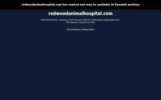 VCA Redwood Animal Hospital website