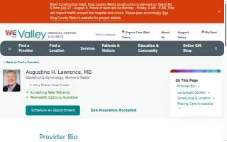 Augustine Lawrence, M.D.