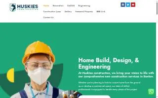 Huskies Construction - Best Construction Company Renton website