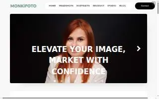 Monkifoto website
