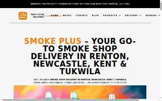 Smoke Plus of Renton website