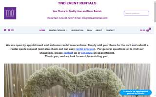 TND Event Rentals and Supplies of Renton