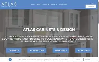 Atlas Cabinets & Remodeling LLC website