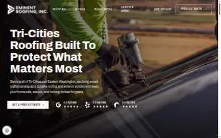 Eminent Roofing, Inc website