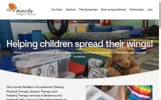 Butterfly Pediatric Therapy of Sammamish website