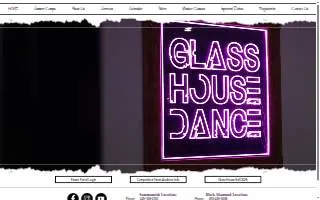 Glass House Dance website