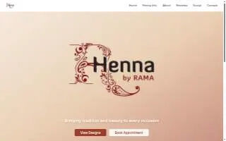 Henna by Rama website