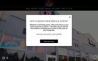 Joker Pub and Grill website
