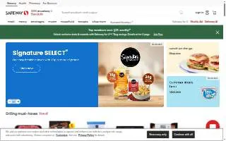 Safeway Pharmacy of Livermore website
