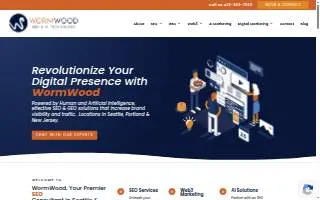 WormWood SEO website