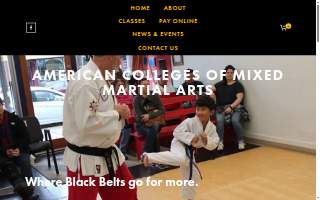 American Colleges of Mixed Martial Arts