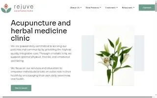 Rejuve Acupuncture of SeaTac website