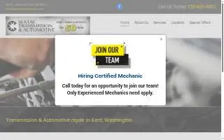 Seatac Transmission Service, Inc. website