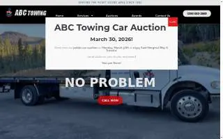 ABC Towing of Seattle website