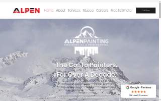 Alpen Painting