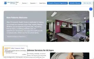 Atlas Chiropractic Health Center website