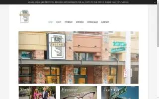 City Eye Care website