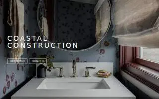Coastal Construction LLC website
