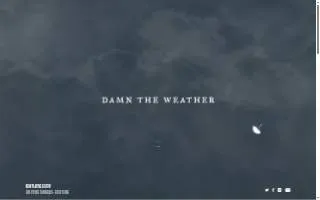 Damn the Weather website