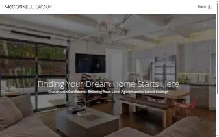 Dan Blau Real Estate website
