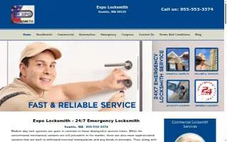 Expo Locksmith Seattle website
