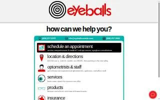 Eyeballs website